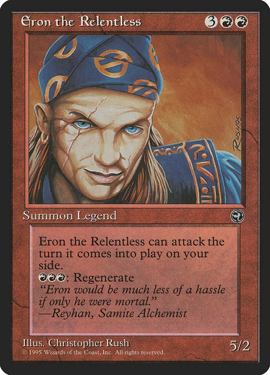 Image for Eron the Relentless (Homelands) - Magic: The Gathering