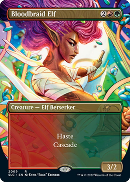 Image for Bloodbraid Elf (2009) (Secret Lair: 30th Anniversary Countdown Kit) - Magic: The Gathering