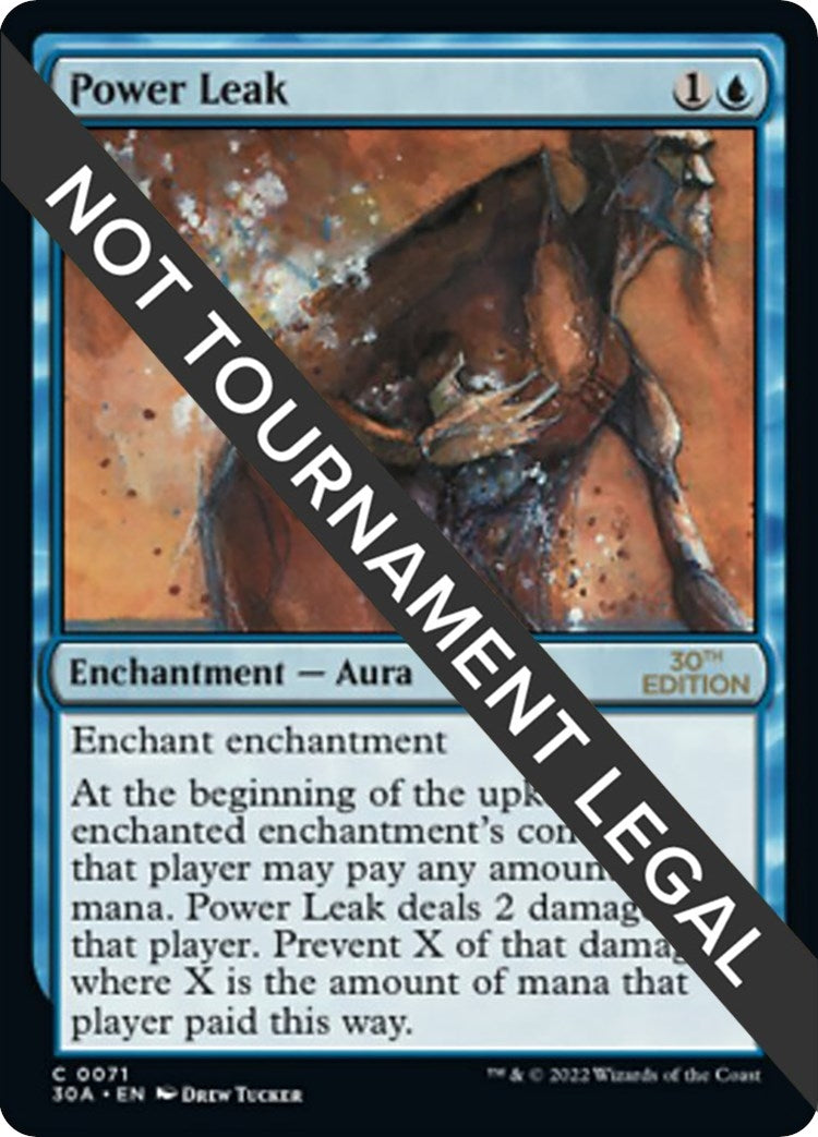 Image for Power Leak (71) (30th Anniversary Edition) - Magic: The Gathering
