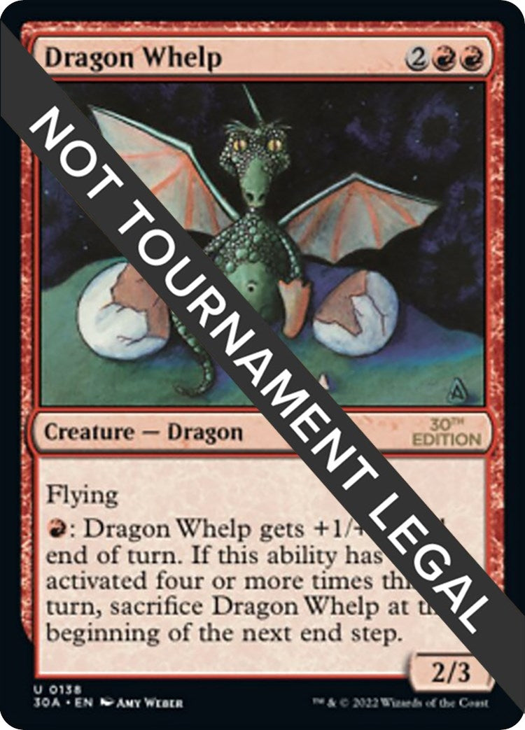 Image for Dragon Whelp (138) (30th Anniversary Edition) - Magic: The Gathering