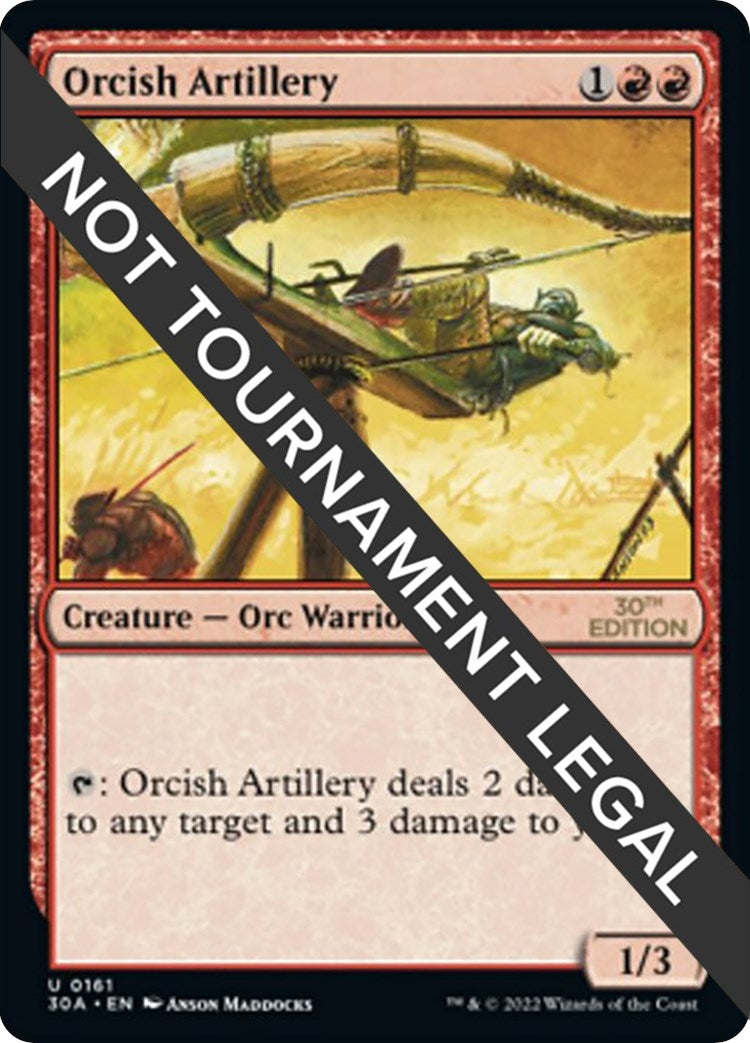 Image for Orcish Artillery (161) (30th Anniversary Edition) - Magic: The Gathering