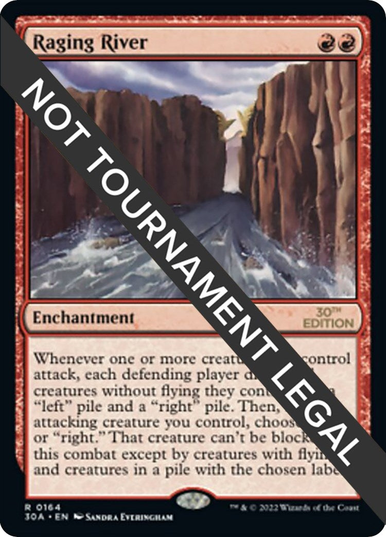 Image for Raging River (164) (30th Anniversary Edition) - Magic: The Gathering