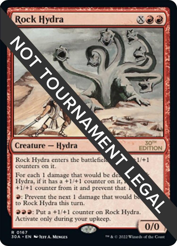 Image for Rock Hydra (167) (30th Anniversary Edition) - Magic: The Gathering