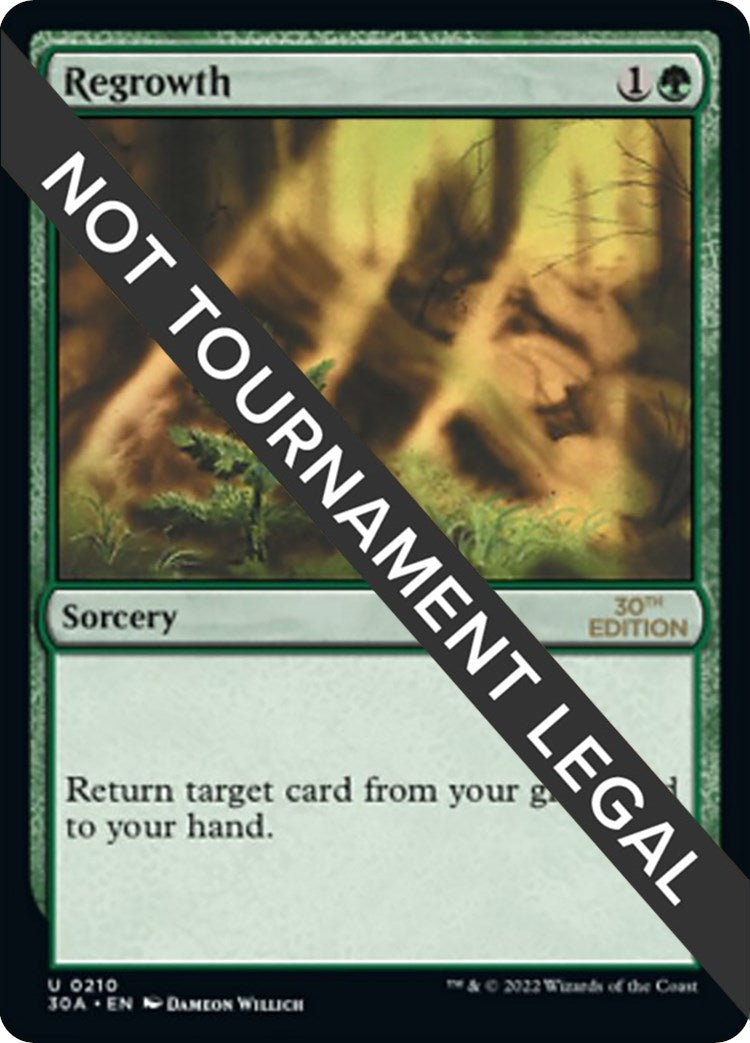 Image for Regrowth (210) (30th Anniversary Edition) - Magic: The Gathering