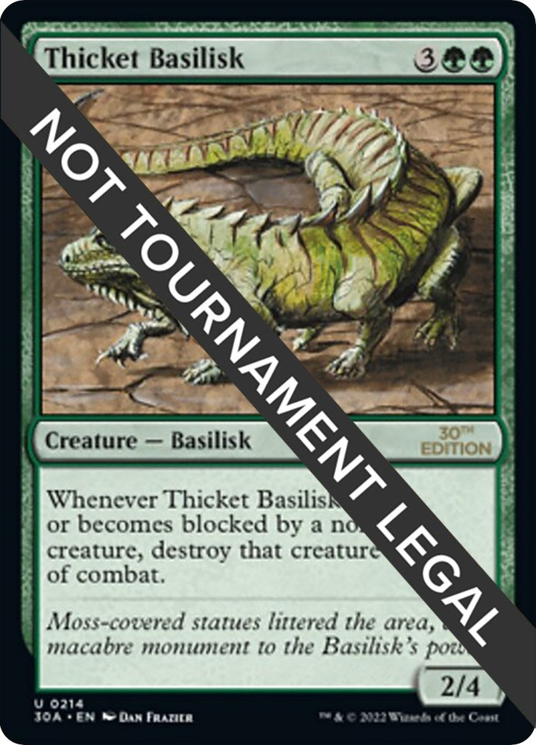 Image for Thicket Basilisk (214) (30th Anniversary Edition) - Magic: The Gathering