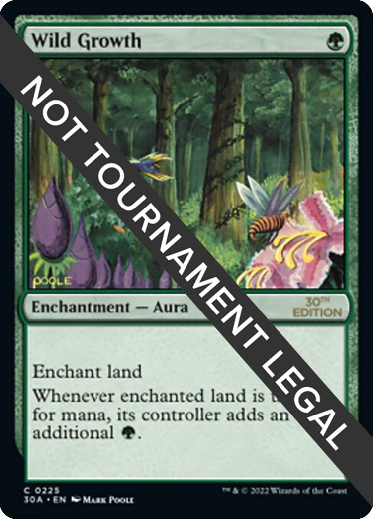 Image for Wild Growth (225) (30th Anniversary Edition) - Magic: The Gathering