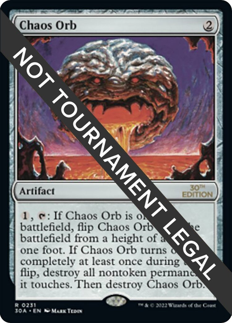 Image for Chaos Orb (231) (30th Anniversary Edition) - Magic: The Gathering