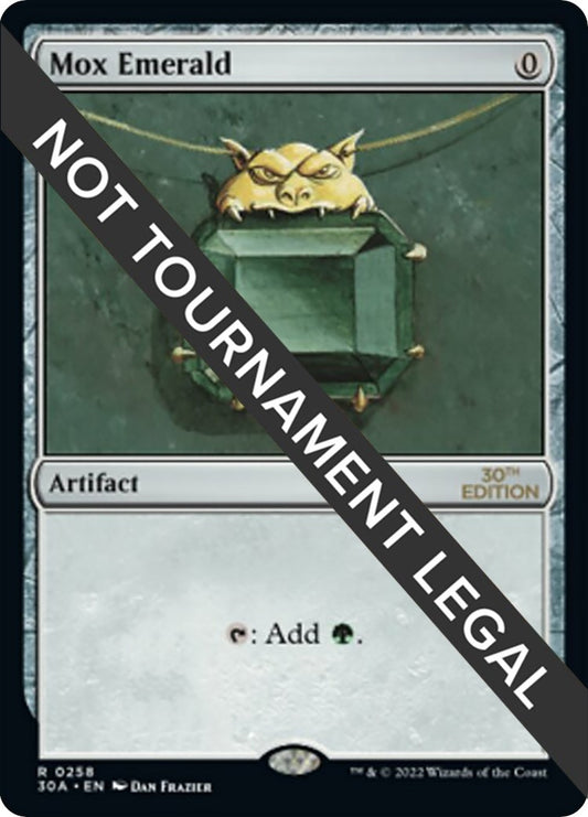 Image for Mox Emerald (258) (30th Anniversary Edition) - Magic: The Gathering
