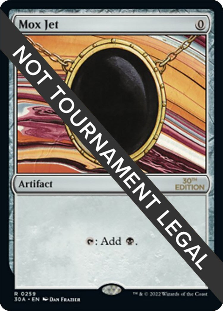 Image for Mox Jet (259) (30th Anniversary Edition) - Magic: The Gathering