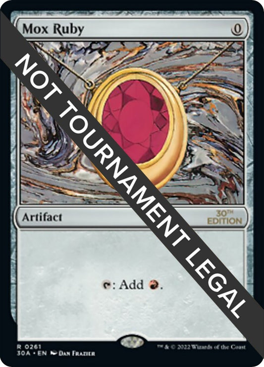 Image for Mox Ruby (261) (30th Anniversary Edition) - Magic: The Gathering