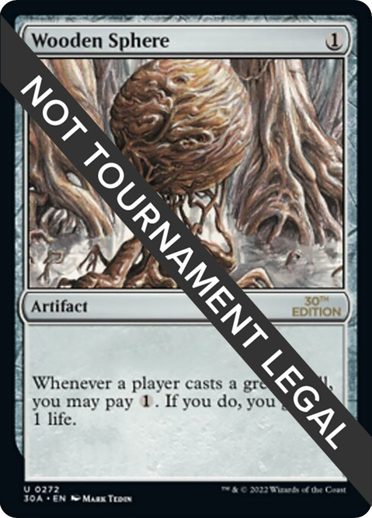 Image for Wooden Sphere (272) (30th Anniversary Edition) - Magic: The Gathering