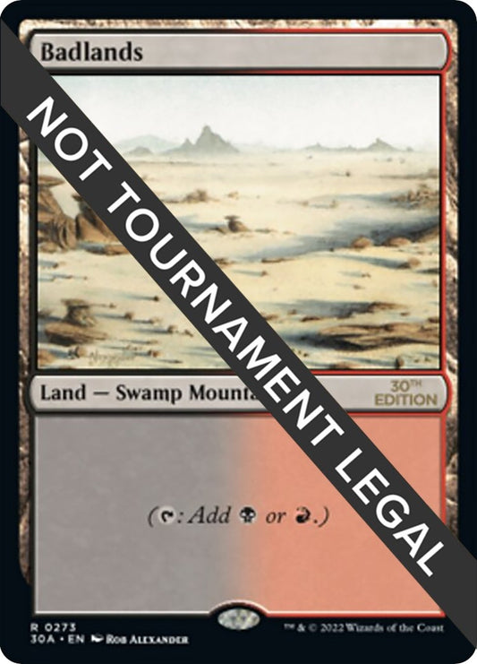 Image for Badlands (273) (30th Anniversary Edition) - Magic: The Gathering
