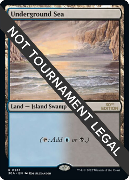 Image for Underground Sea (281) (30th Anniversary Edition) - Magic: The Gathering
