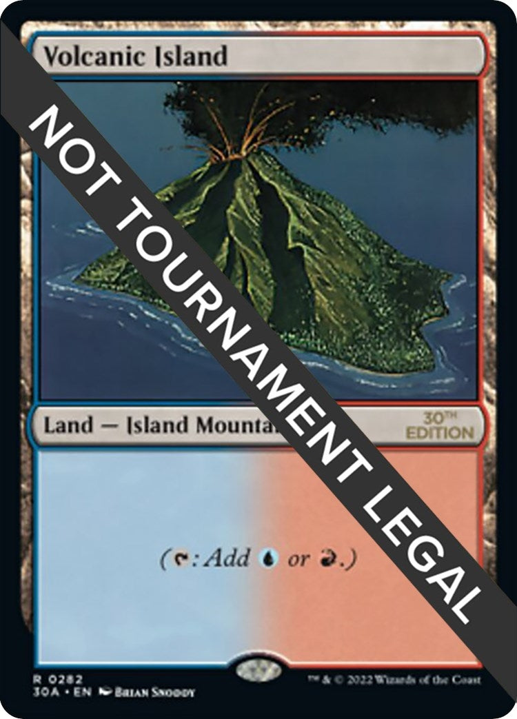 Image for Volcanic Island (282) (30th Anniversary Edition) - Magic: The Gathering