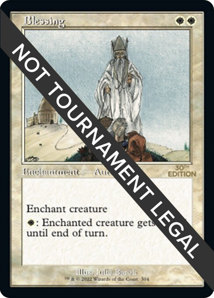 Image for Blessing (Retro Frame) (304) (30th Anniversary Edition) - Magic: The Gathering