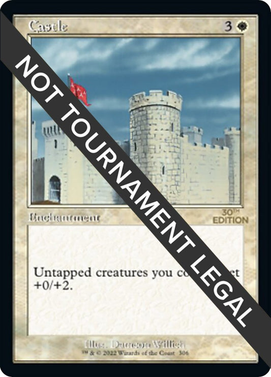 Image for Castle (Retro Frame) (306) (30th Anniversary Edition) - Magic: The Gathering