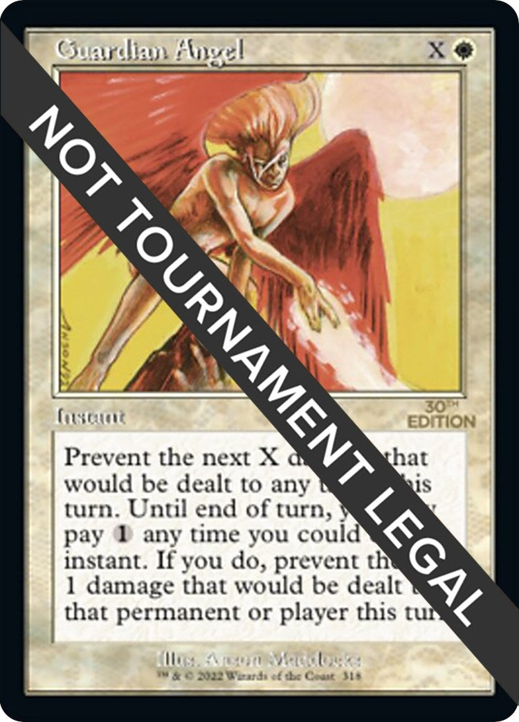 Image for Guardian Angel (Retro Frame) (318) (30th Anniversary Edition) - Magic: The Gathering