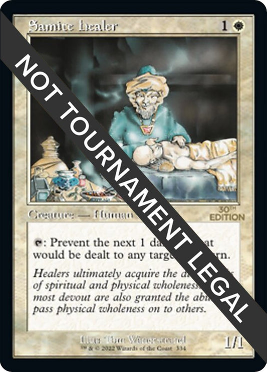 Image for Samite Healer (Retro Frame) (334) (30th Anniversary Edition) - Magic: The Gathering
