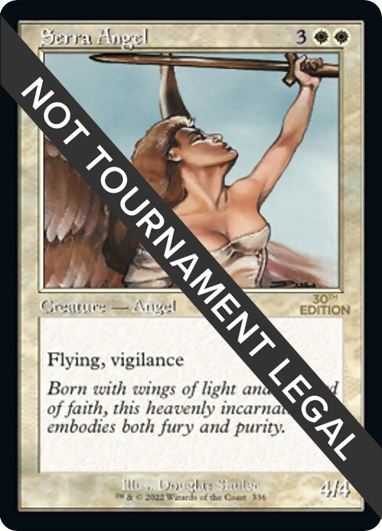 Image for Serra Angel (Retro Frame) (336) (30th Anniversary Edition) - Magic: The Gathering