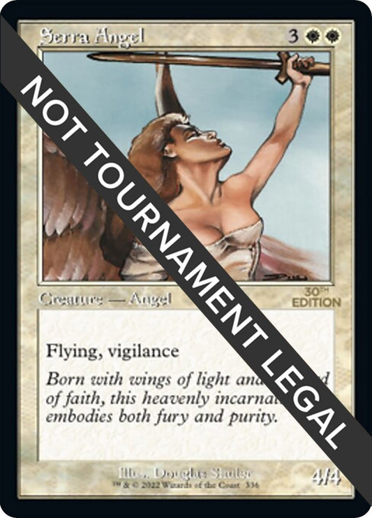 Image for Serra Angel (Retro Frame) (336) (30th Anniversary Edition) - Magic: The Gathering