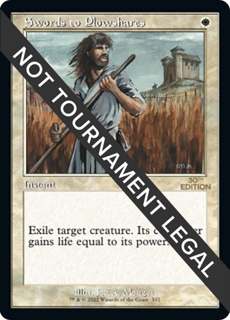 Image for Swords to Plowshares (Retro Frame) (337) (30th Anniversary Edition) - Magic: The Gathering