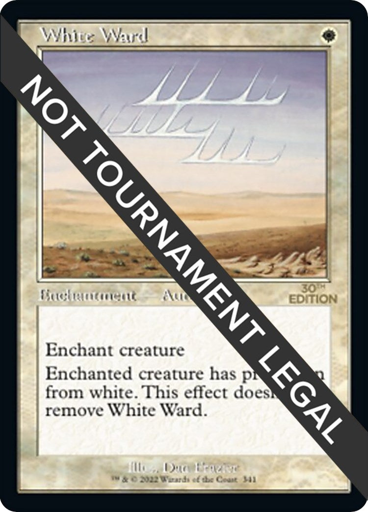 Image for White Ward (Retro Frame) (341) (30th Anniversary Edition) - Magic: The Gathering