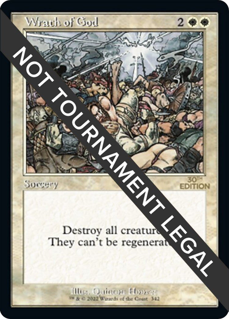 Image for Wrath of God (Retro Frame) (342) (30th Anniversary Edition) - Magic: The Gathering