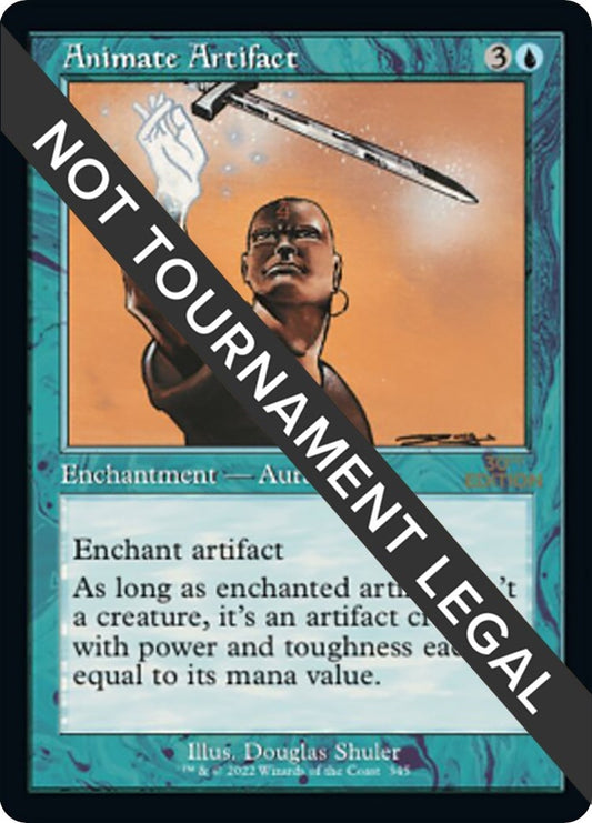 Image for Animate Artifact (Retro Frame) (345) (30th Anniversary Edition) - Magic: The Gathering