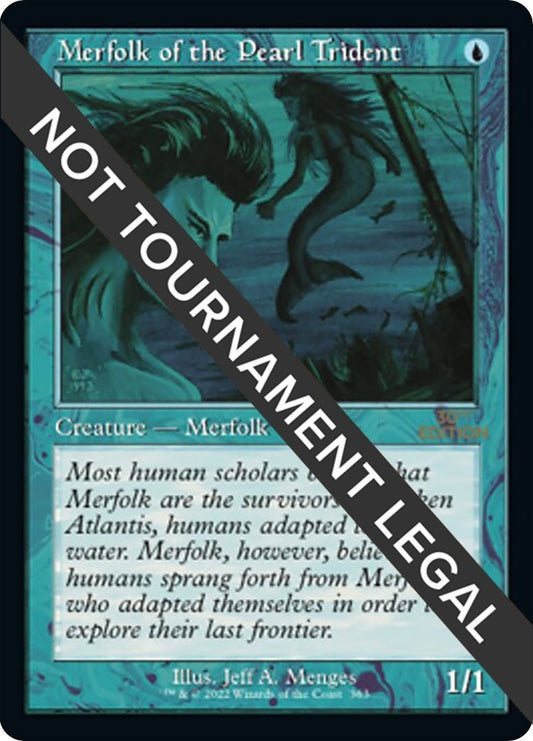 Image for Merfolk of the Pearl Trident (Retro Frame) (363) (30th Anniversary Edition) - Magic: The Gathering