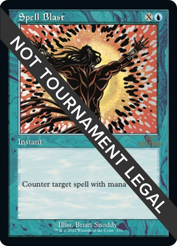 Image for Spell Blast (Retro Frame) (376) (30th Anniversary Edition) - Magic: The Gathering