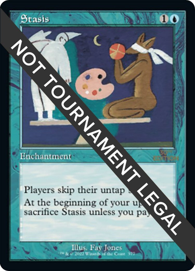 Image for Stasis (Retro Frame) (377) (30th Anniversary Edition) - Magic: The Gathering
