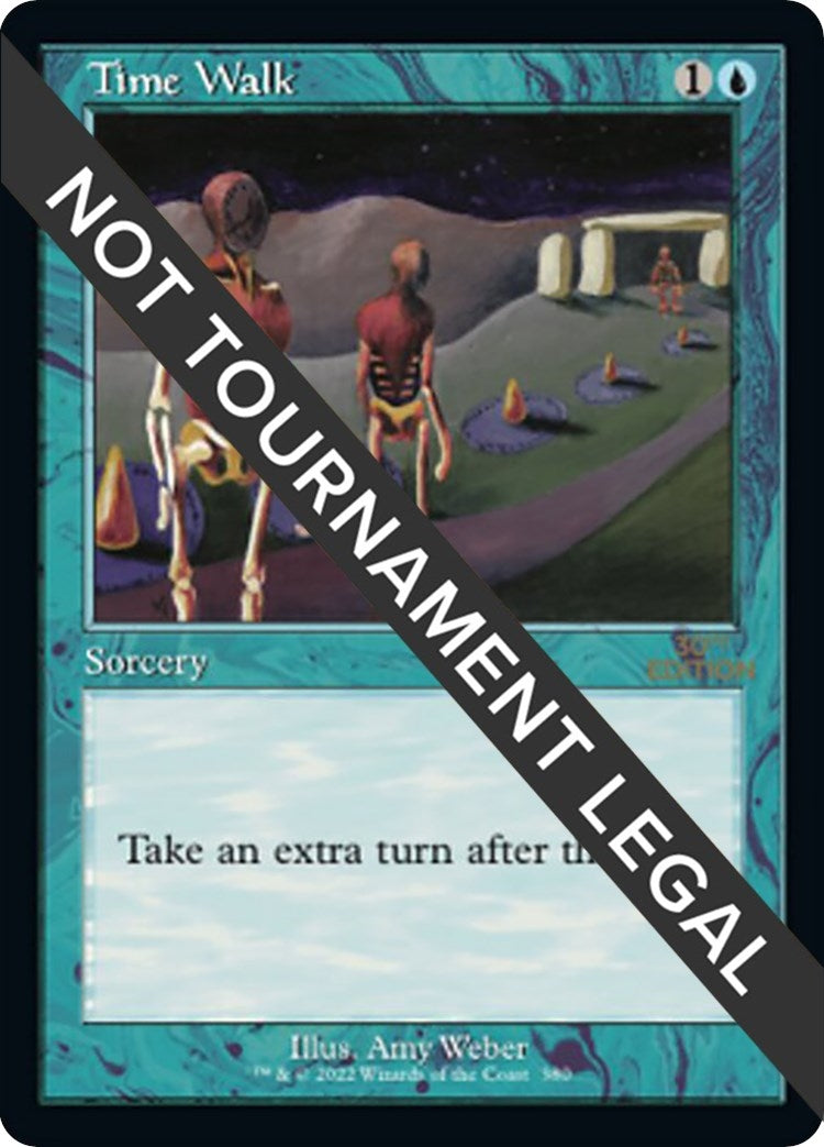 Image for Time Walk (Retro Frame) (380) (30th Anniversary Edition) - Magic: The Gathering