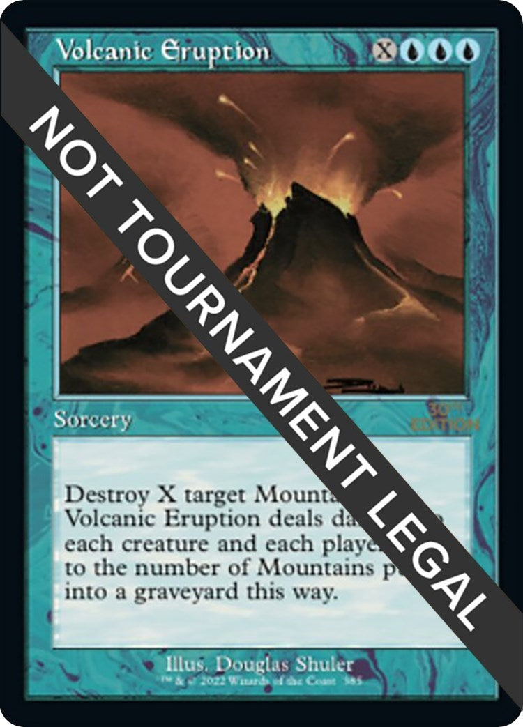 Image for Volcanic Eruption (Retro Frame) (385) (30th Anniversary Edition) - Magic: The Gathering