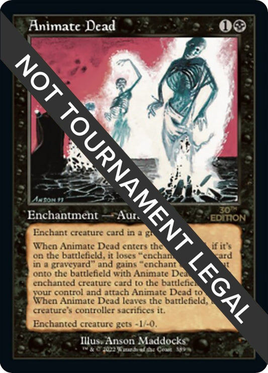 Image for Animate Dead (Retro Frame) (389) (30th Anniversary Edition) - Magic: The Gathering