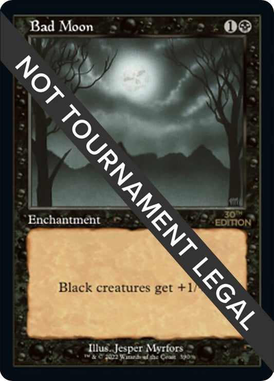 Image for Bad Moon (Retro Frame) (390) (30th Anniversary Edition) - Magic: The Gathering