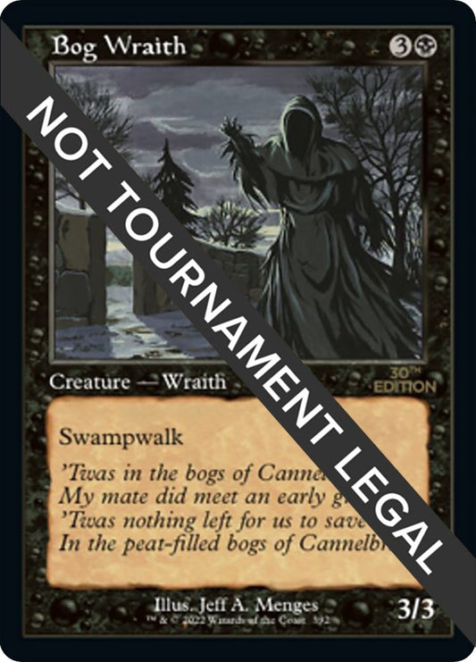 Image for Bog Wraith (Retro Frame) (392) (30th Anniversary Edition) - Magic: The Gathering