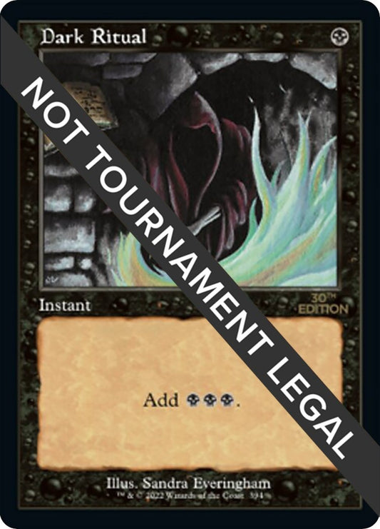 Image for Dark Ritual (Retro Frame) (394) (30th Anniversary Edition) - Magic: The Gathering