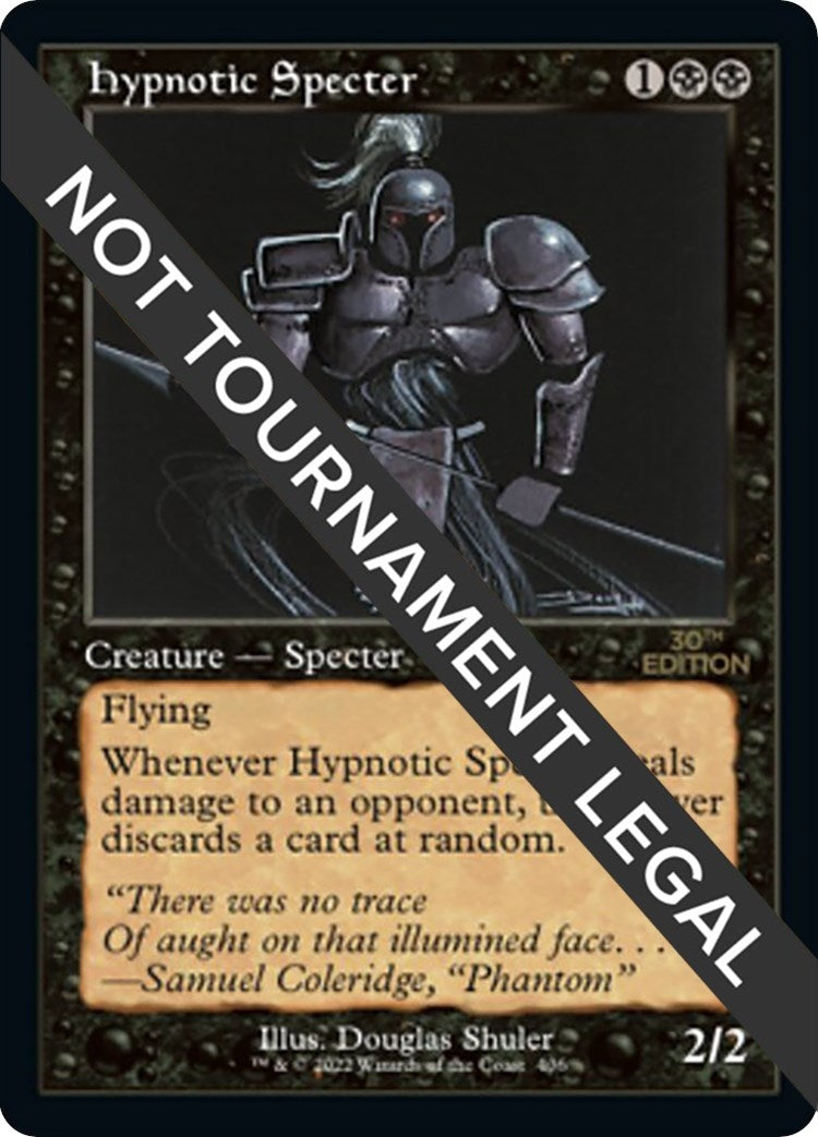 Image for Hypnotic Specter (Retro Frame) (406) (30th Anniversary Edition) - Magic: The Gathering