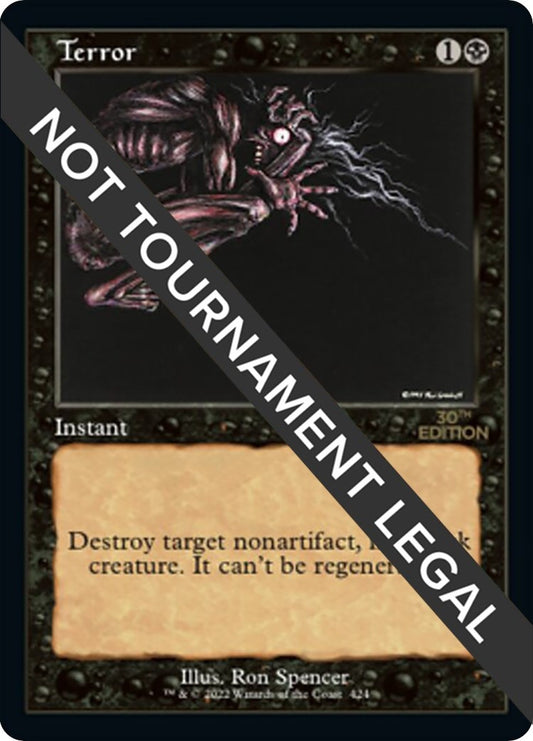 Image for Terror (Retro Frame) (424) (30th Anniversary Edition) - Magic: The Gathering