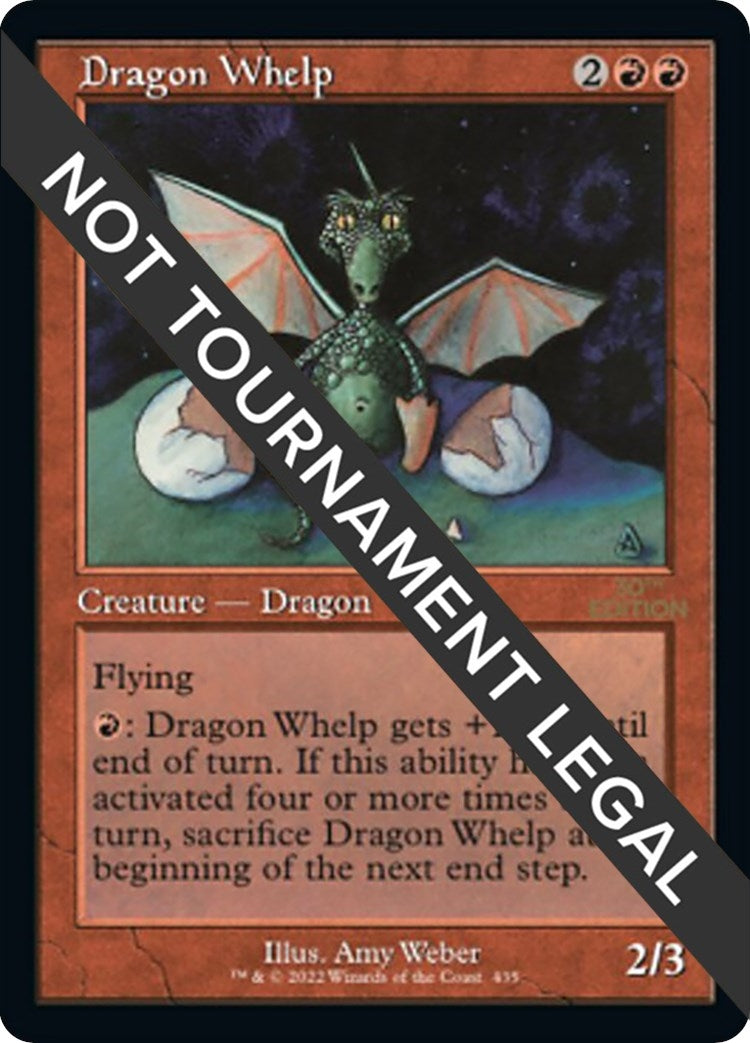 Image for Dragon Whelp (Retro Frame) (435) (30th Anniversary Edition) - Magic: The Gathering