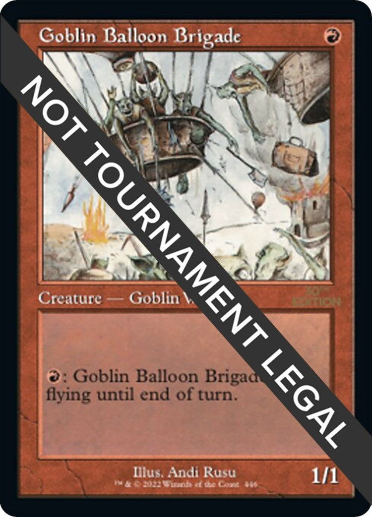 Image for Goblin Balloon Brigade (Retro Frame) (446) (30th Anniversary Edition) - Magic: The Gathering