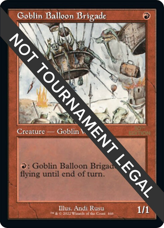 Image for Goblin Balloon Brigade (Retro Frame) (446) (30th Anniversary Edition) - Magic: The Gathering