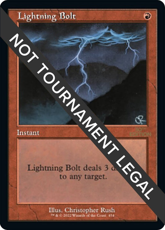 Image for Lightning Bolt (Retro Frame) (454) (30th Anniversary Edition) - Magic: The Gathering