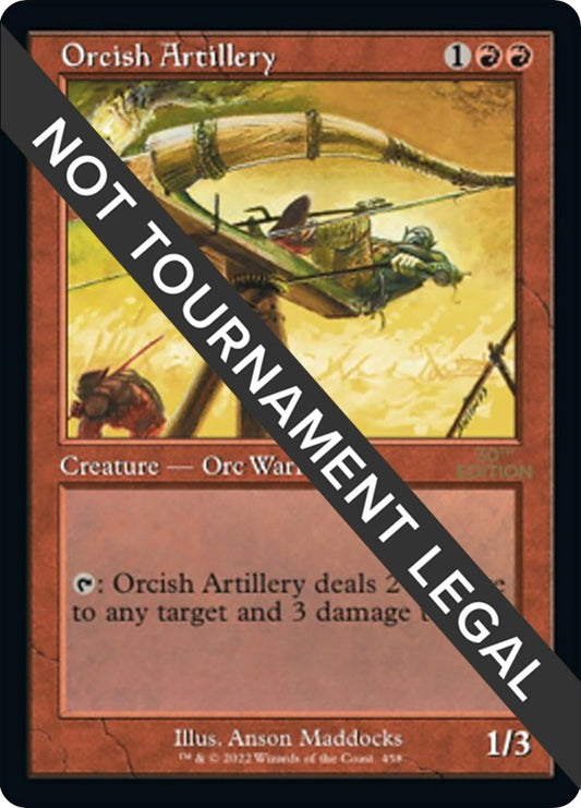 Image for Orcish Artillery (Retro Frame) (458) (30th Anniversary Edition) - Magic: The Gathering