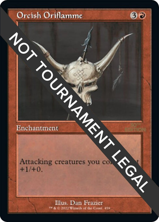Image for Orcish Oriflamme (Retro Frame) (459) (30th Anniversary Edition) - Magic: The Gathering