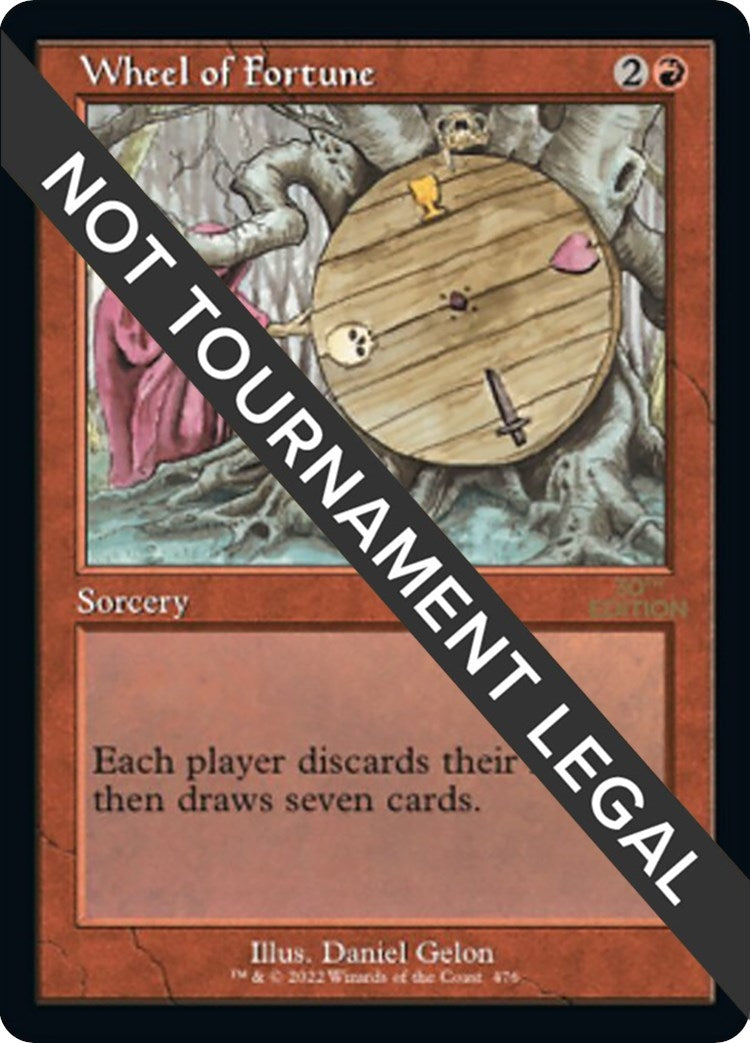 Image for Wheel of Fortune (Retro Frame) (476) (30th Anniversary Edition) - Magic: The Gathering