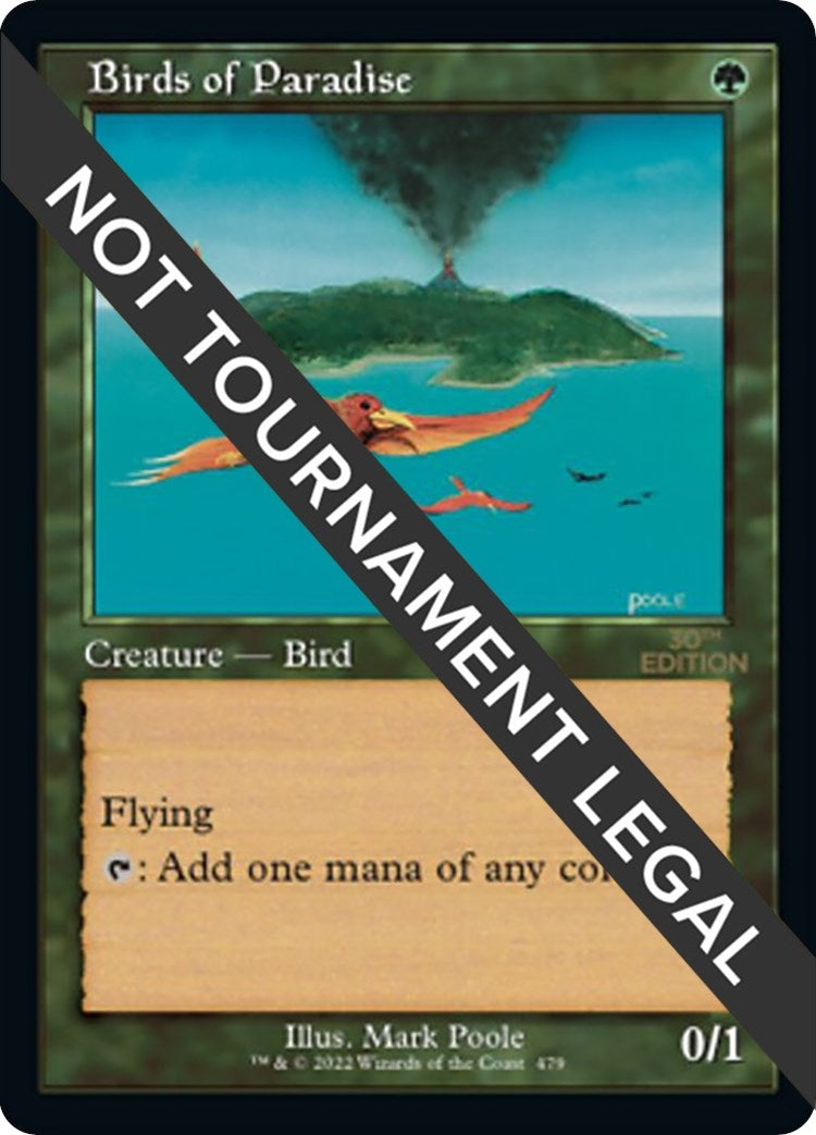 Image for Birds of Paradise (Retro Frame) (479) (30th Anniversary Edition) - Magic: The Gathering
