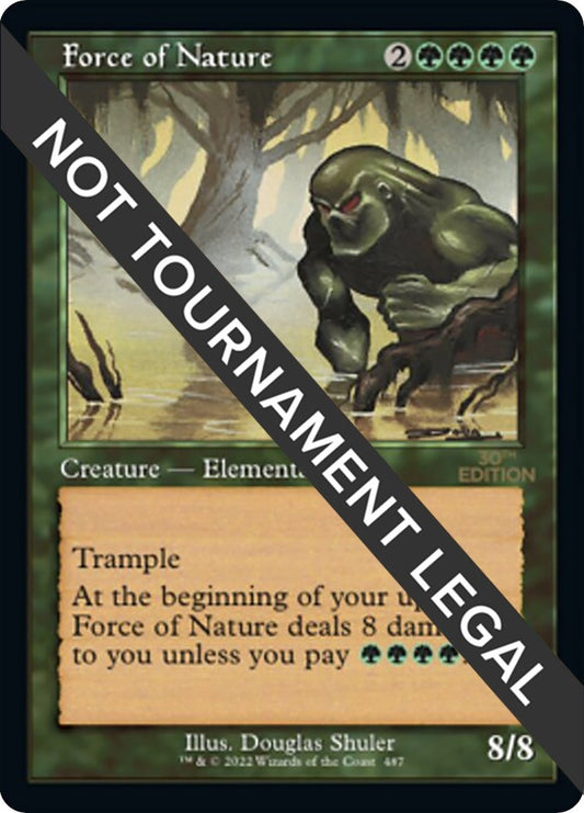Image for Force of Nature (Retro Frame) (487) (30th Anniversary Edition) - Magic: The Gathering