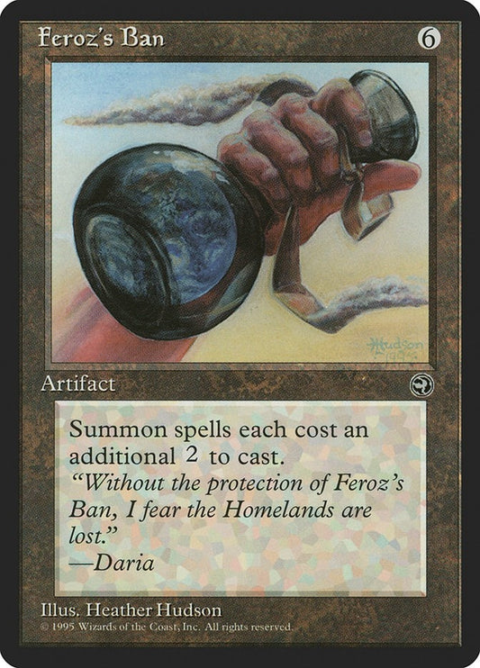 Image for Feroz's Ban (Homelands) - Magic: The Gathering