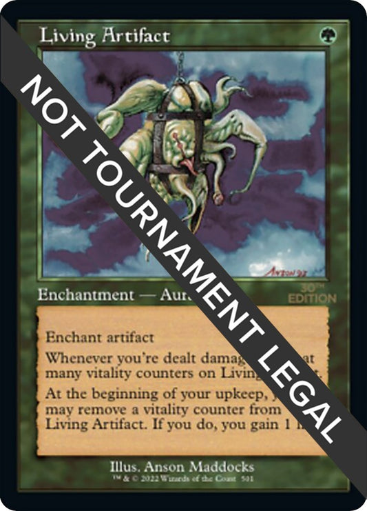 Image for Living Artifact (Retro Frame) (501) (30th Anniversary Edition) - Magic: The Gathering